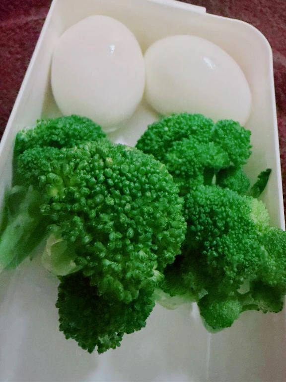 ランチは🥦